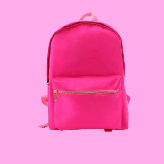 Neon Pink Backpack