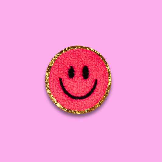 Smiley Face Icon Patch