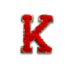 K - Letter Patch