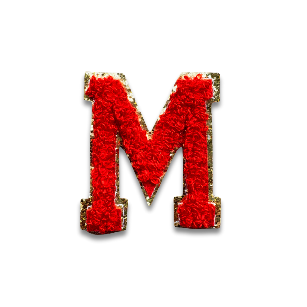 M - Letter Patch