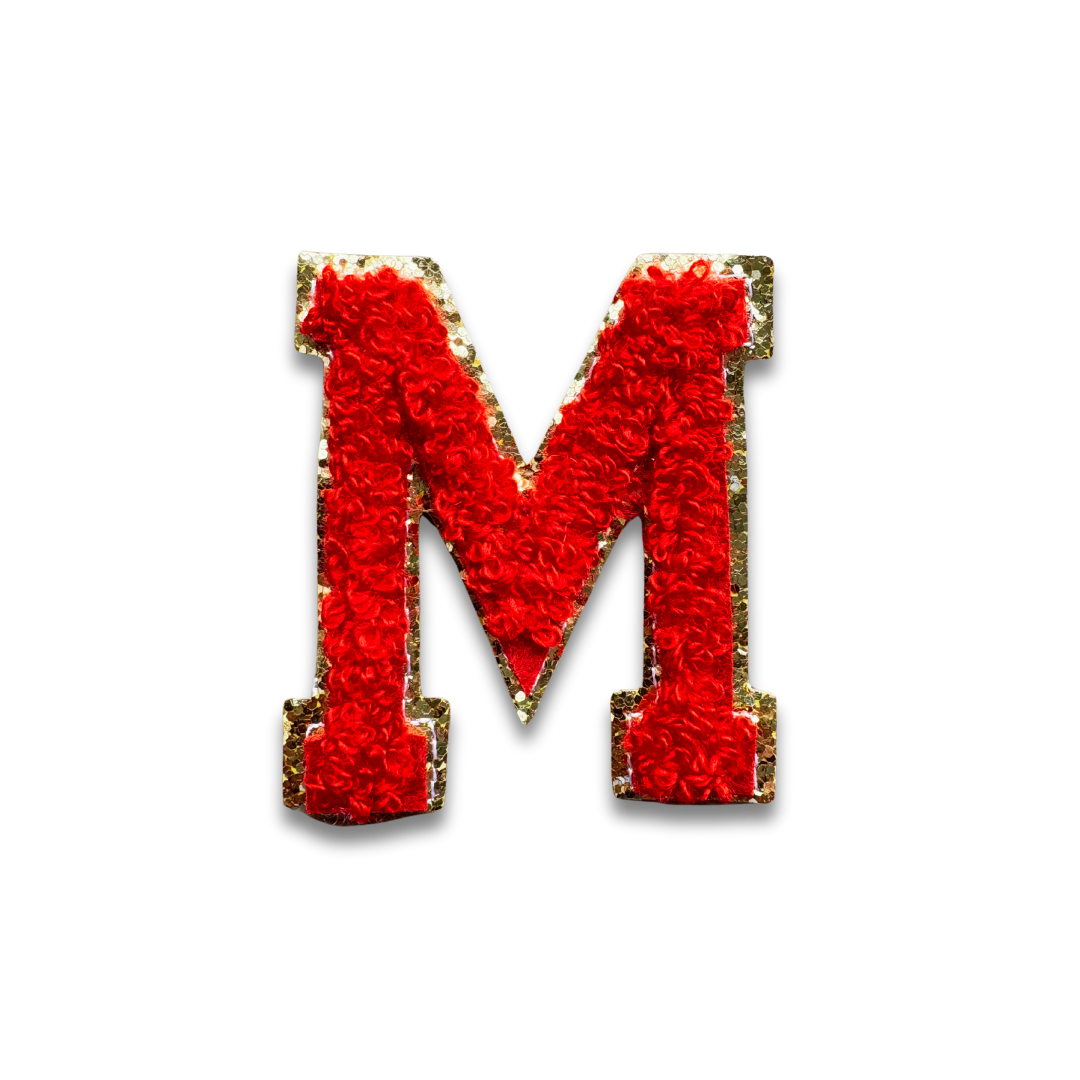 M - Letter Patch