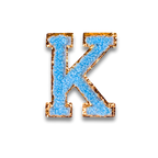K - Letter Patch