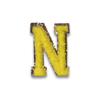 N - Letter Patch