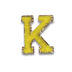 K - Letter Patch