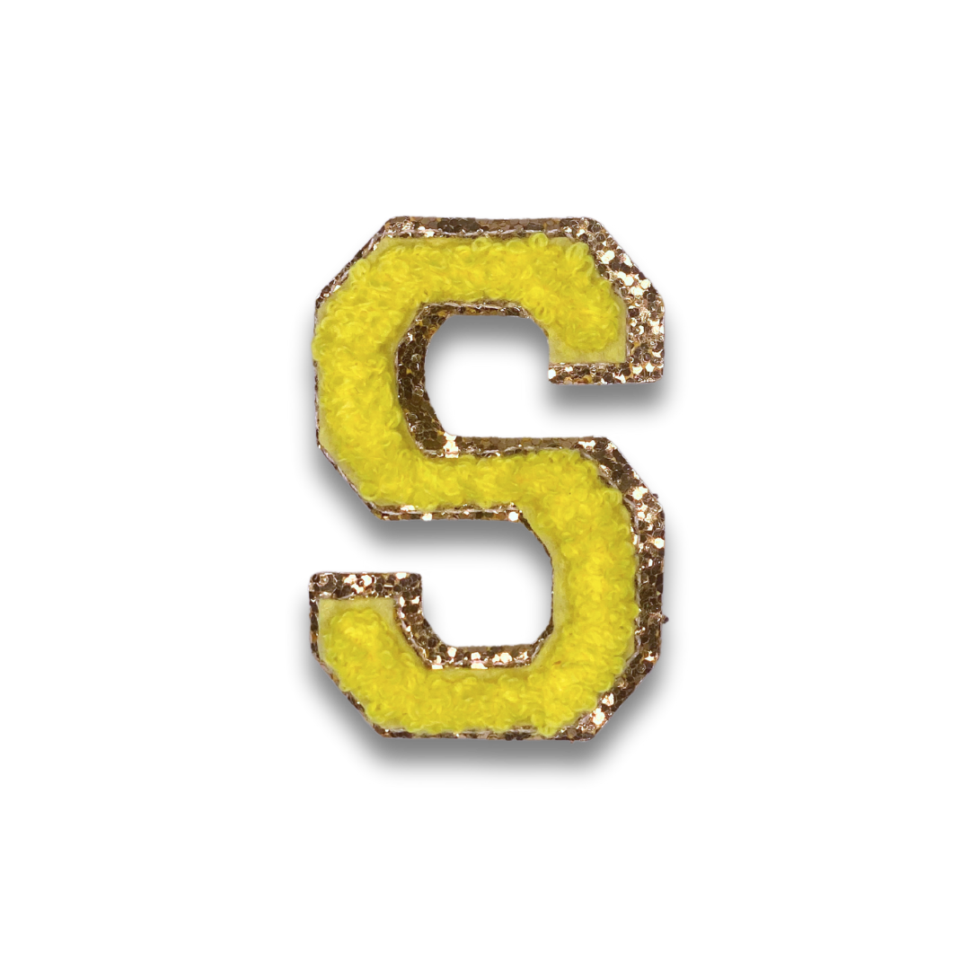 S - Letter Patch