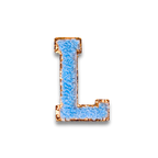 L - Letter Patch