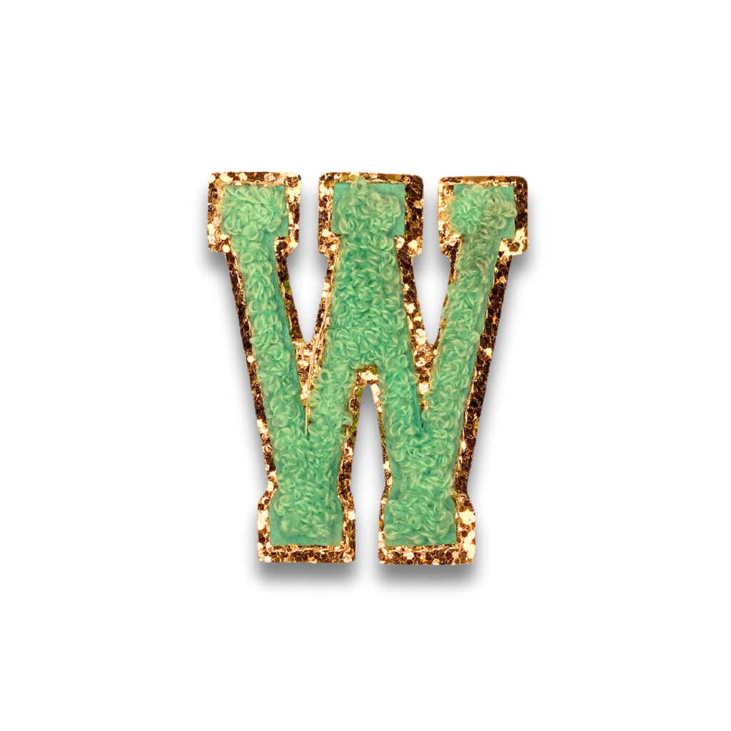 W - Letter Patch