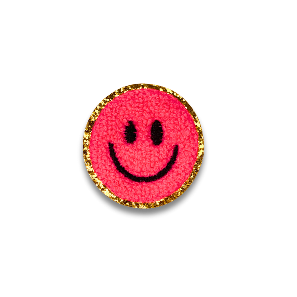 Smiley Face Icon Patch