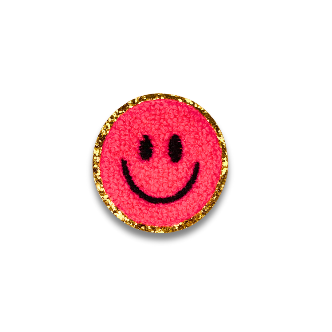 Smiley Face Icon Patch