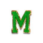 M - Letter Patch
