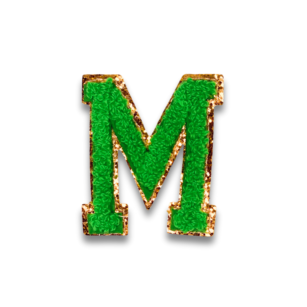 M - Letter Patch