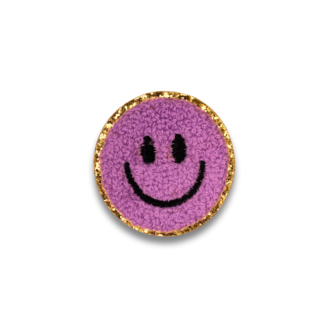 Smiley Face Icon Patch