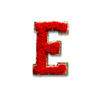 E - Letter Patch