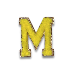 M - Letter Patch