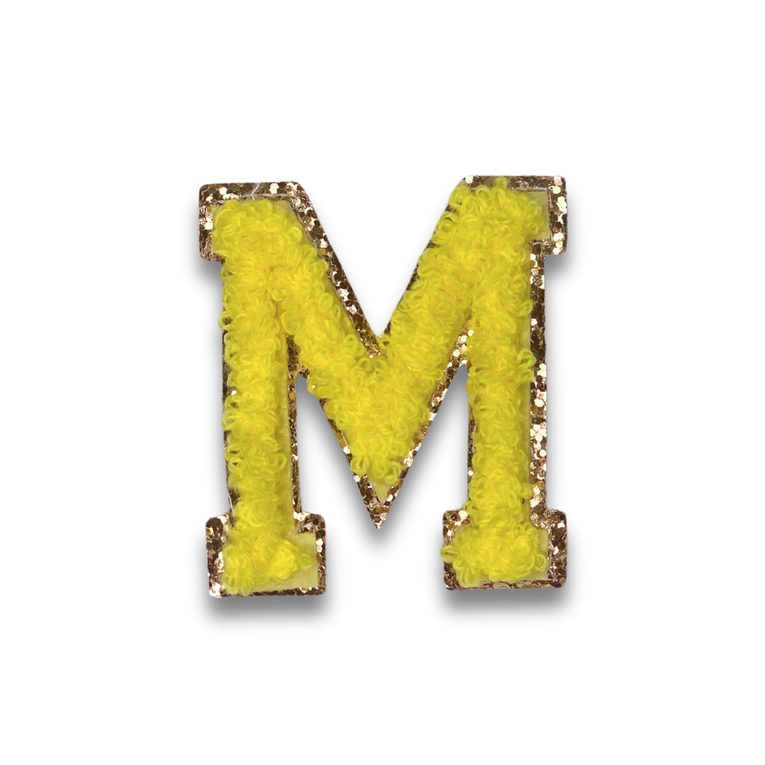M - Letter Patch