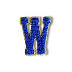W - Letter Patch