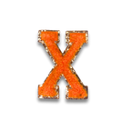 X - Letter Patch