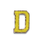 D - Letter Patch