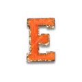 E - Letter Patch