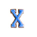X - Letter Patch