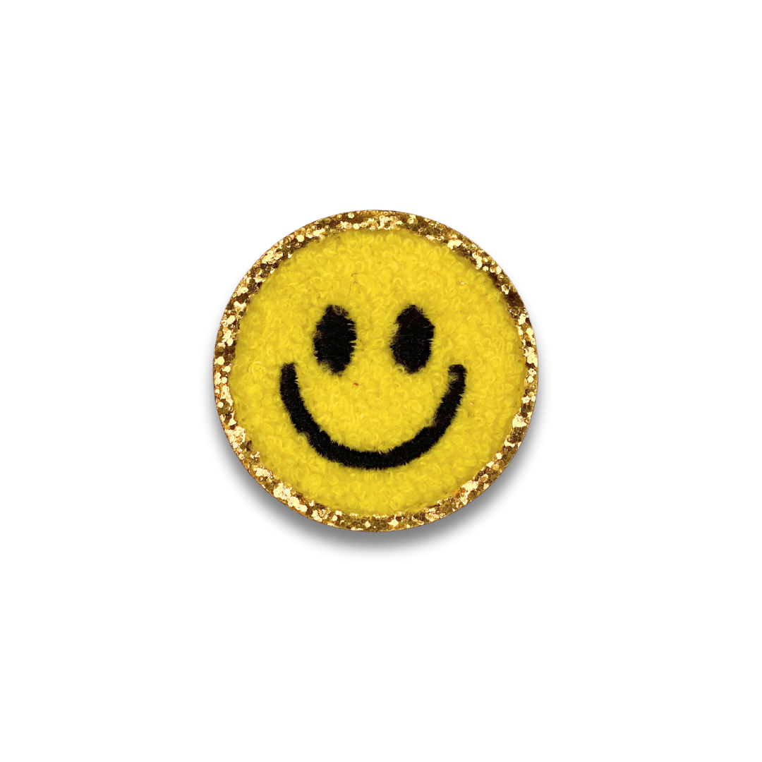 Smiley Face Icon Patch