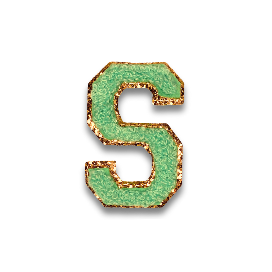 S - Letter Patch