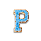 P - Letter Patch