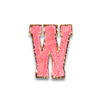 W - Letter Patch