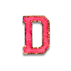 D - Letter Patch