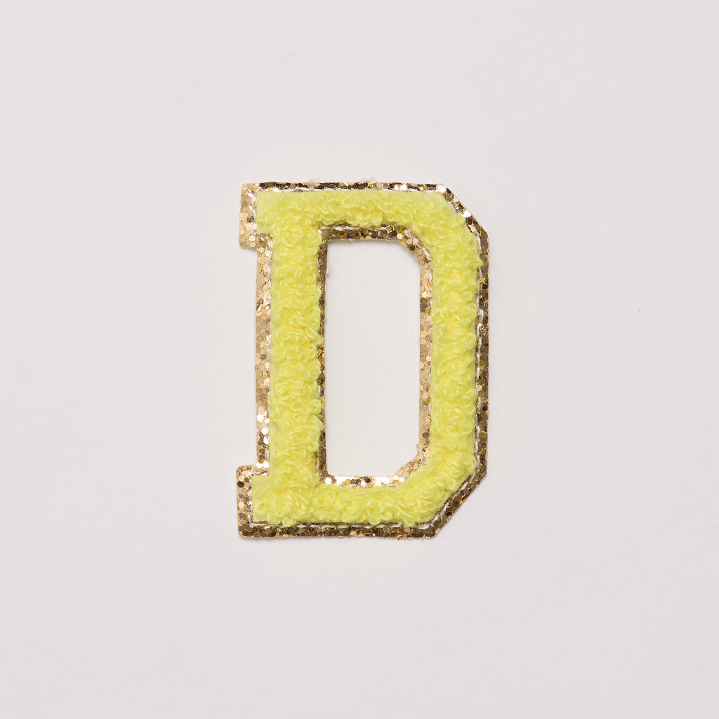 D - Letter Patch