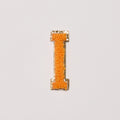 I - Letter Patch