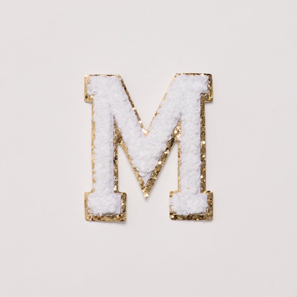 M - Letter Patch