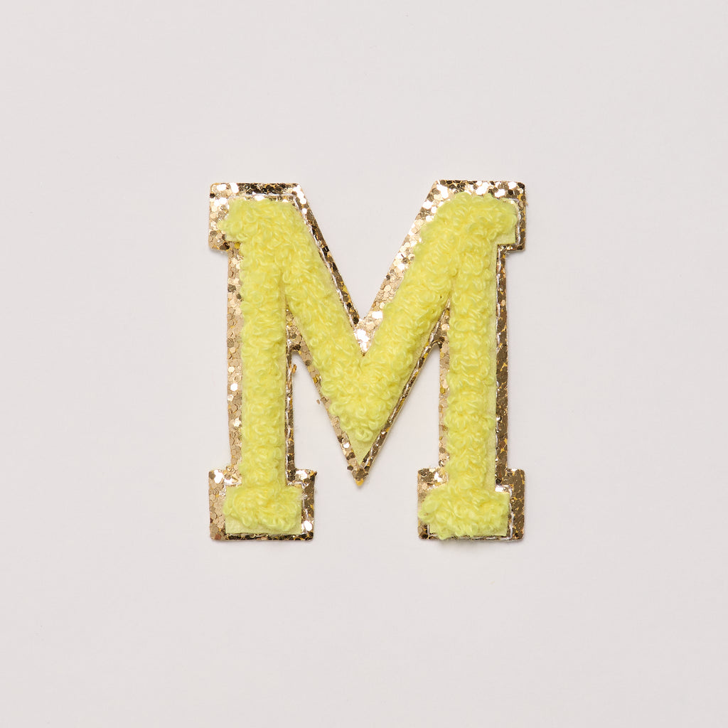 M - Letter Patch