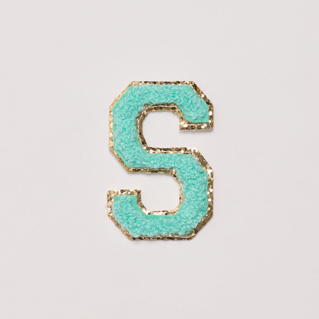 S - Letter Patch