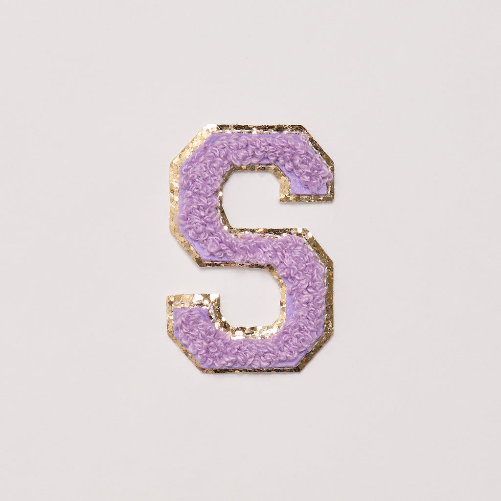 S - Letter Patch