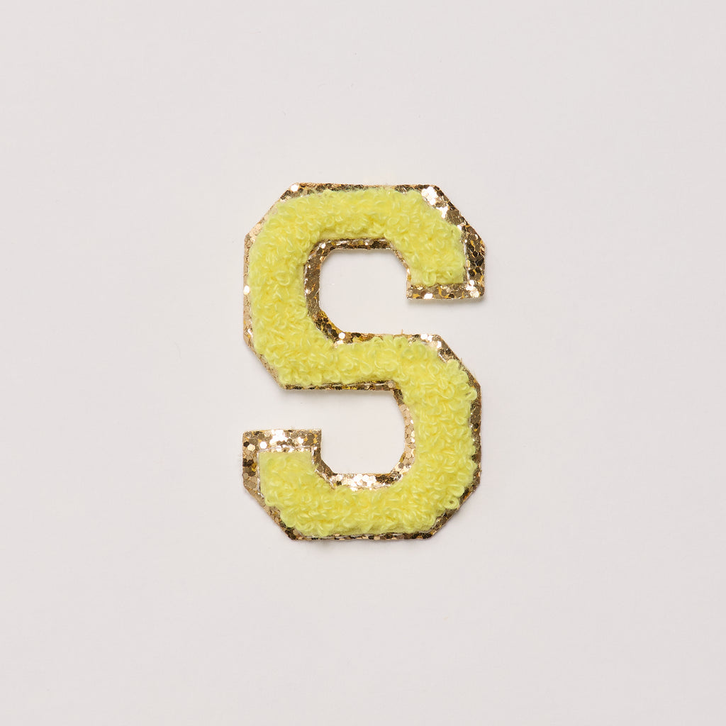 S - Letter Patch