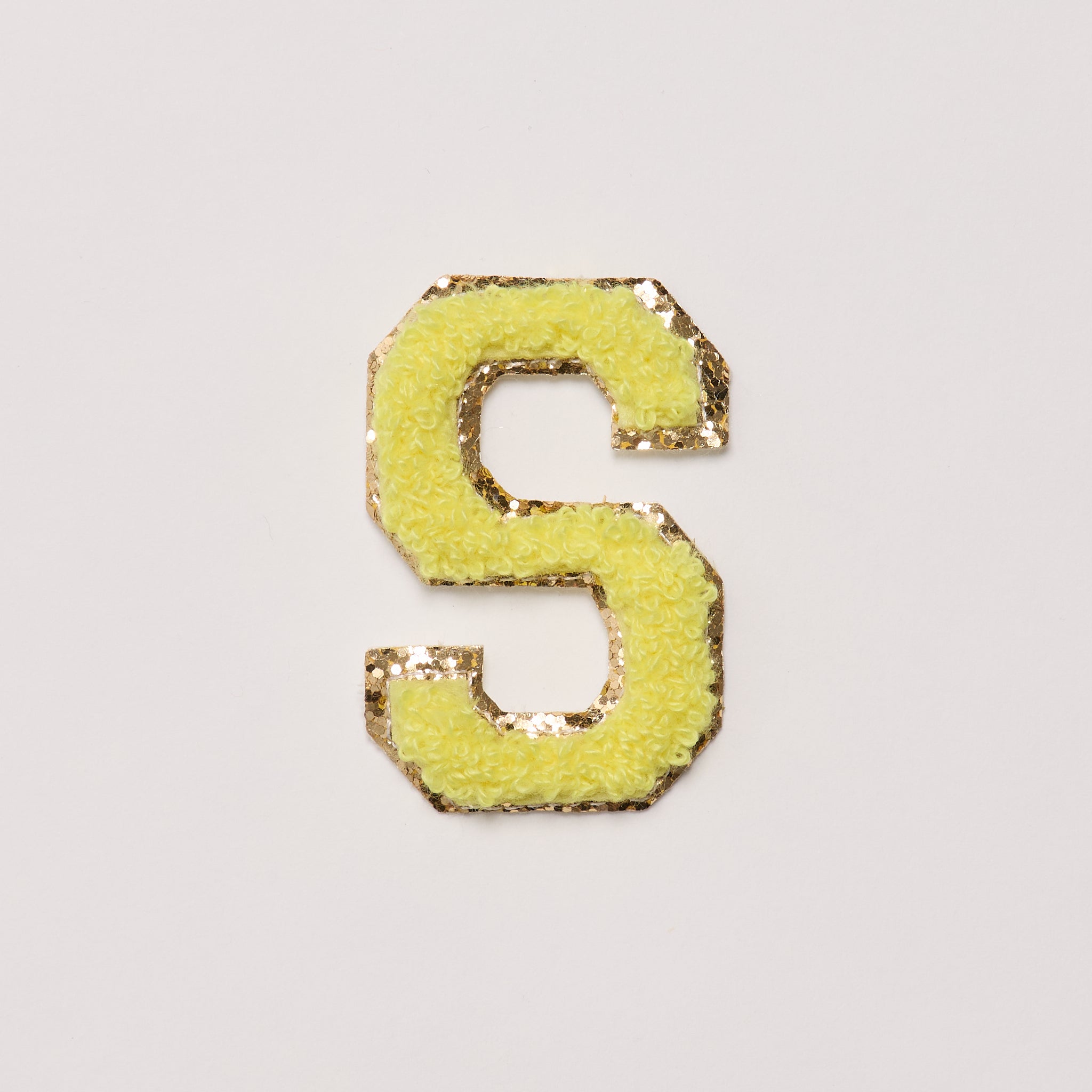 S - Letter Patch
