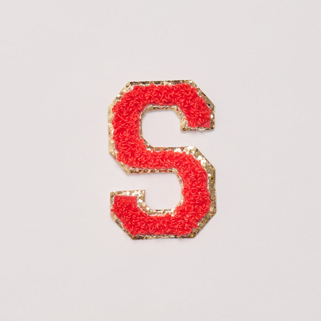 S - Letter Patch