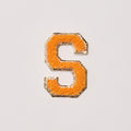 S - Letter Patch