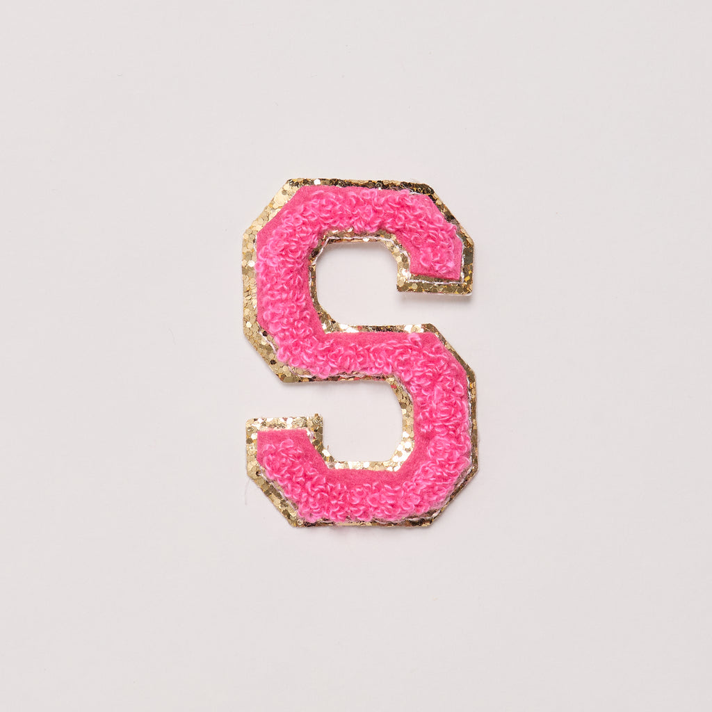 S - Letter Patch