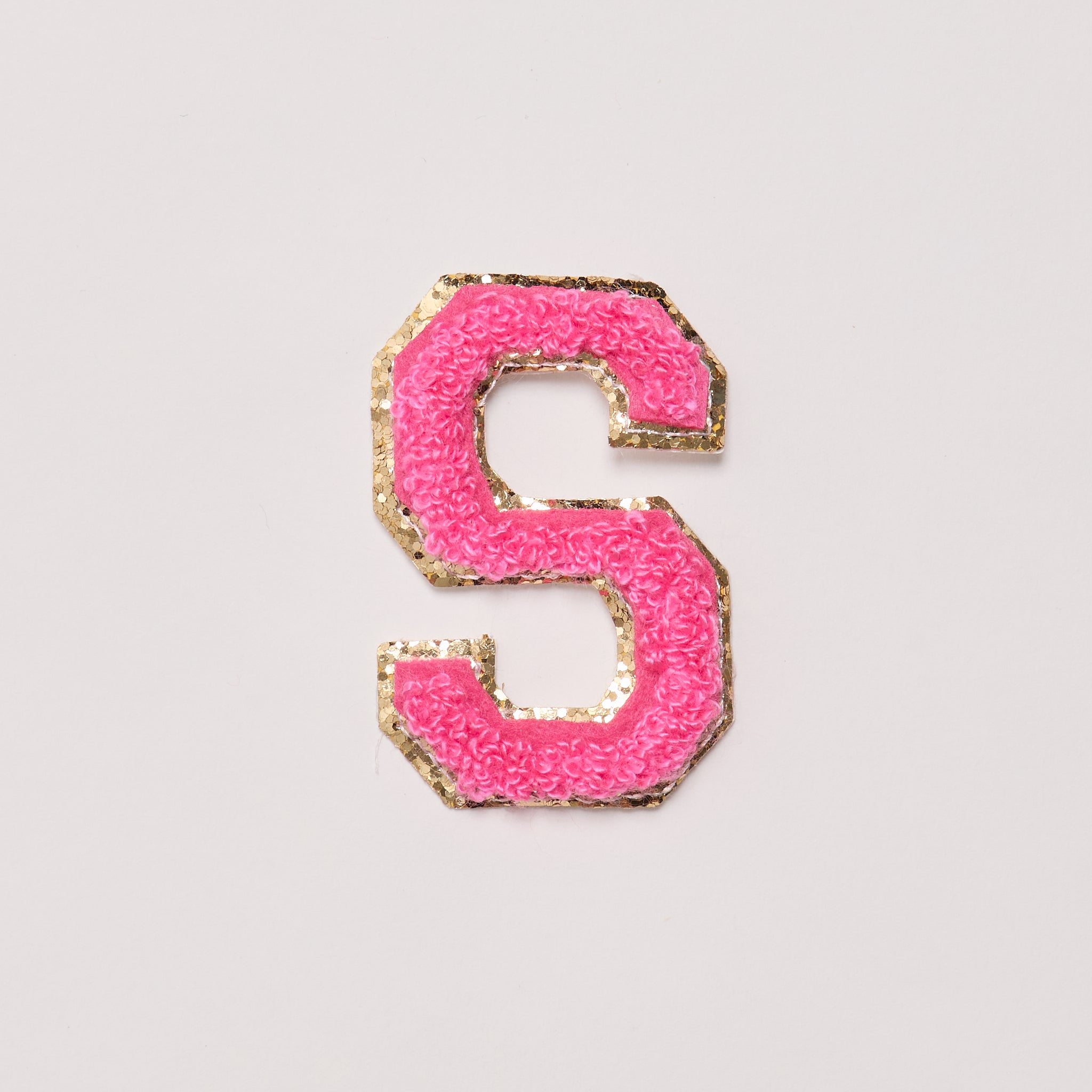 S - Letter Patch