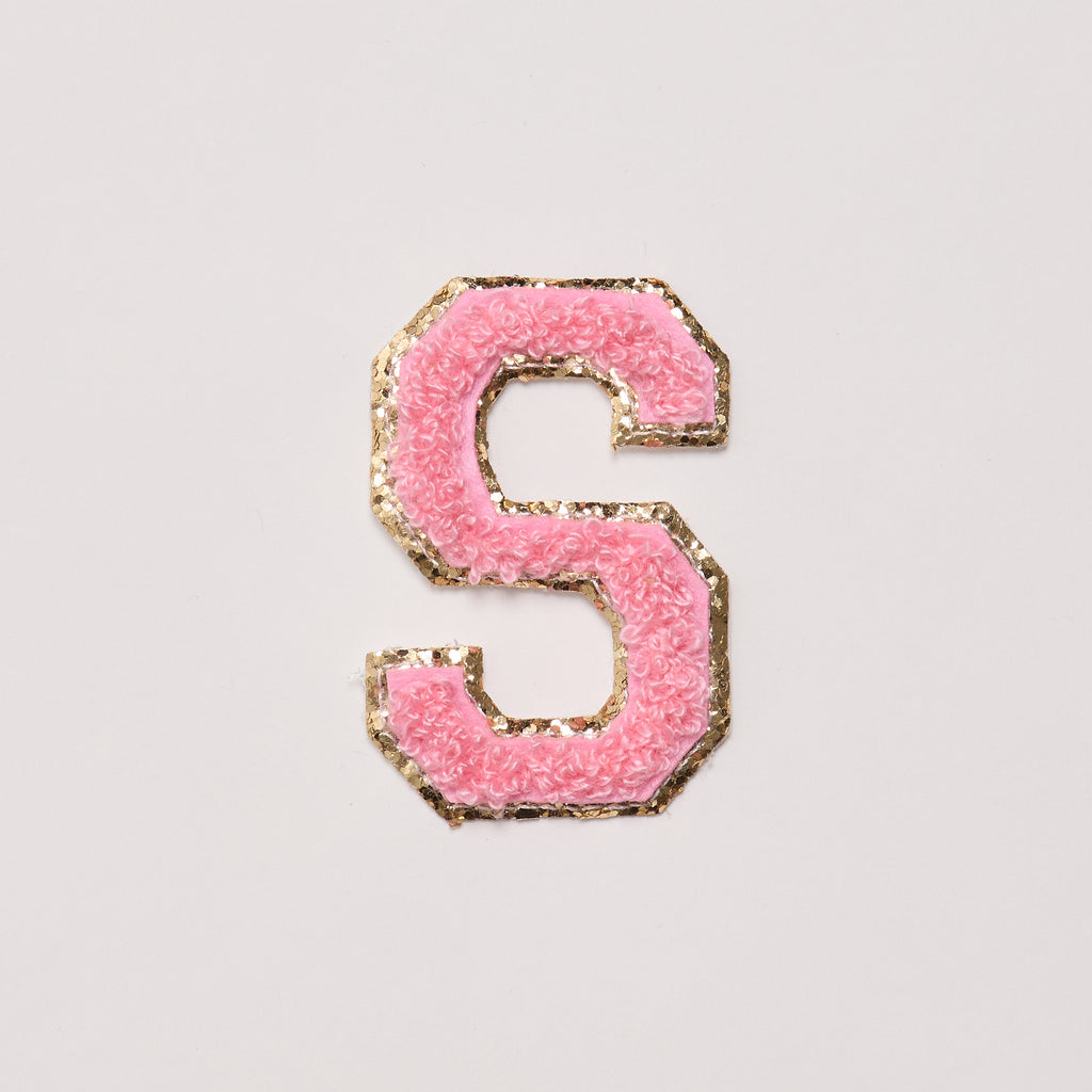 S - Letter Patch