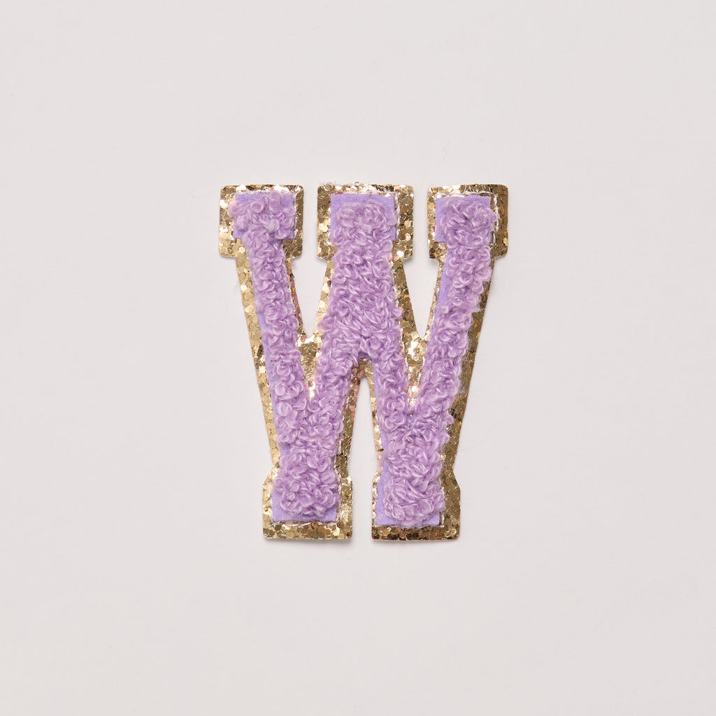 W - Letter Patch