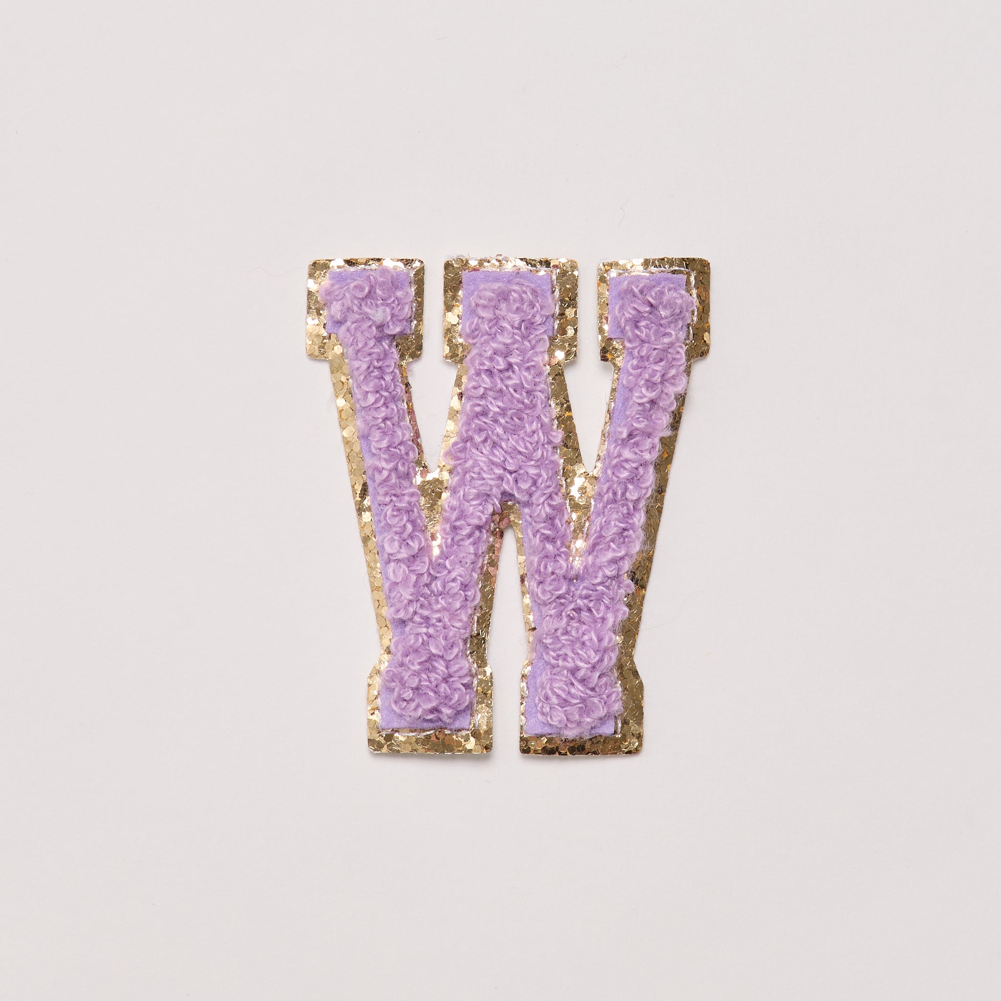 W - Letter Patch