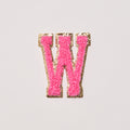 W - Letter Patch