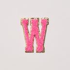 W - Letter Patch