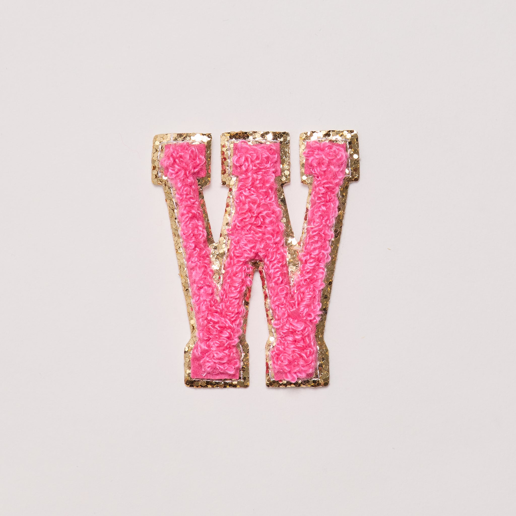 W - Letter Patch
