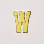 W - Letter Patch