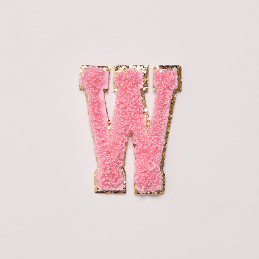 W - Letter Patch
