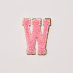 W - Letter Patch